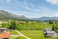 Zwei Grundstücke mit Planungsstudie am Fuße des Wilden Kaisers