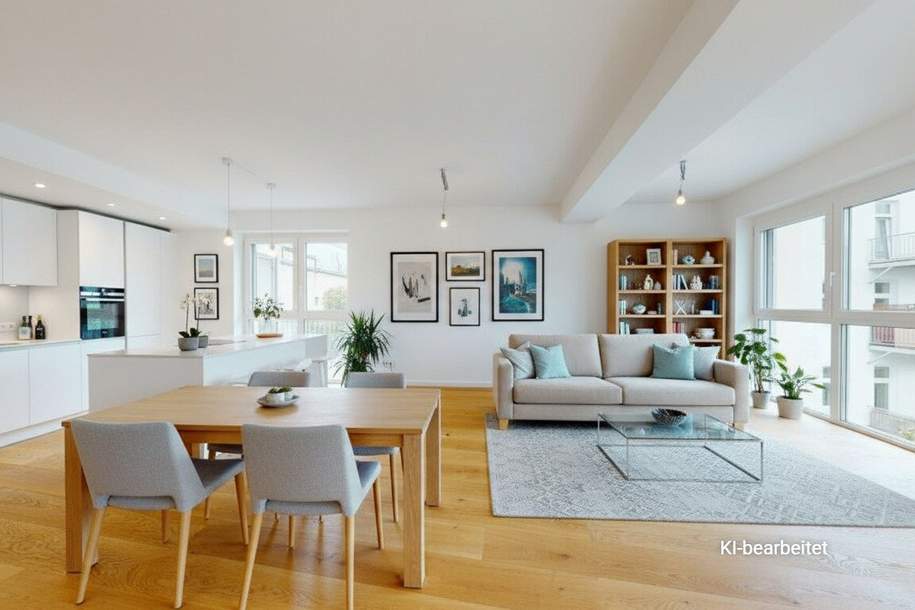 Am Kutschkermarkt | Elegante 4-Zimmer-Altbauwohnung mit rund 9,9 m² großem Balkon, Garagenplatz optional, Wohnung-kauf, 926.000,€, 1180 Wien 18., Währing