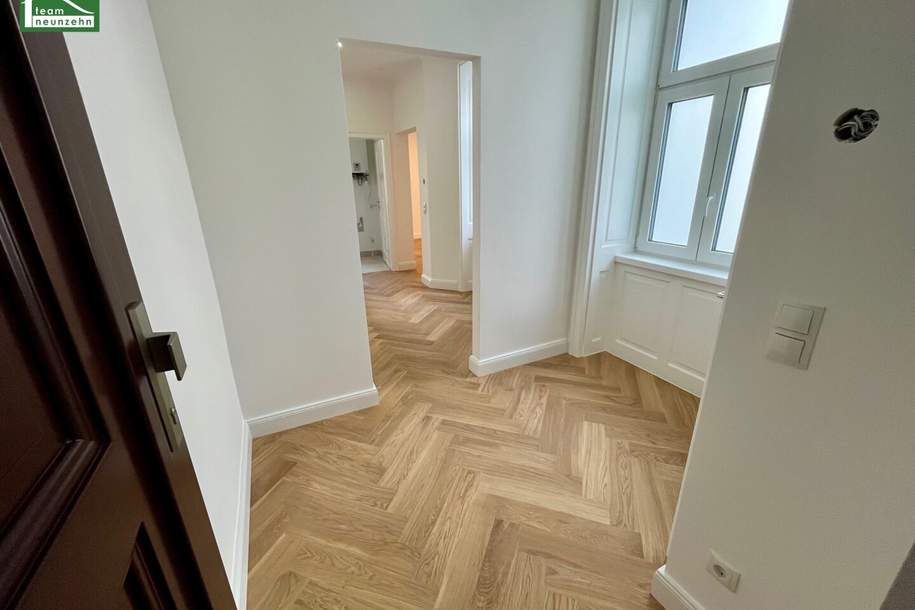 Altbau-Charme! Topsanierte Wohnung in begehrter Lage - Nähe Vorgartenmarkt. Inklusive Balkon!, Wohnung-kauf, 369.000,€, 1020 Wien 2., Leopoldstadt