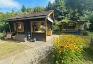 Idyllisches Feriengrundstück mit Holzhaus in Grünruhelage nahe Gleisdorf