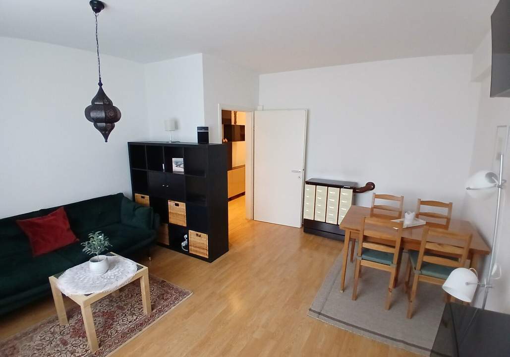 Helle 2-Zimmer-Neubauwohnung in U1-Nähe – freie Mietzinsbildung