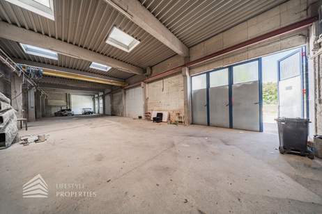 Attraktives Gewerbejuwel: Lagerhalle + Büroflächen mit Photovoltaik direkt am Bahnhof, Gewerbeobjekt-kauf, 399.000,€, 3571 Horn