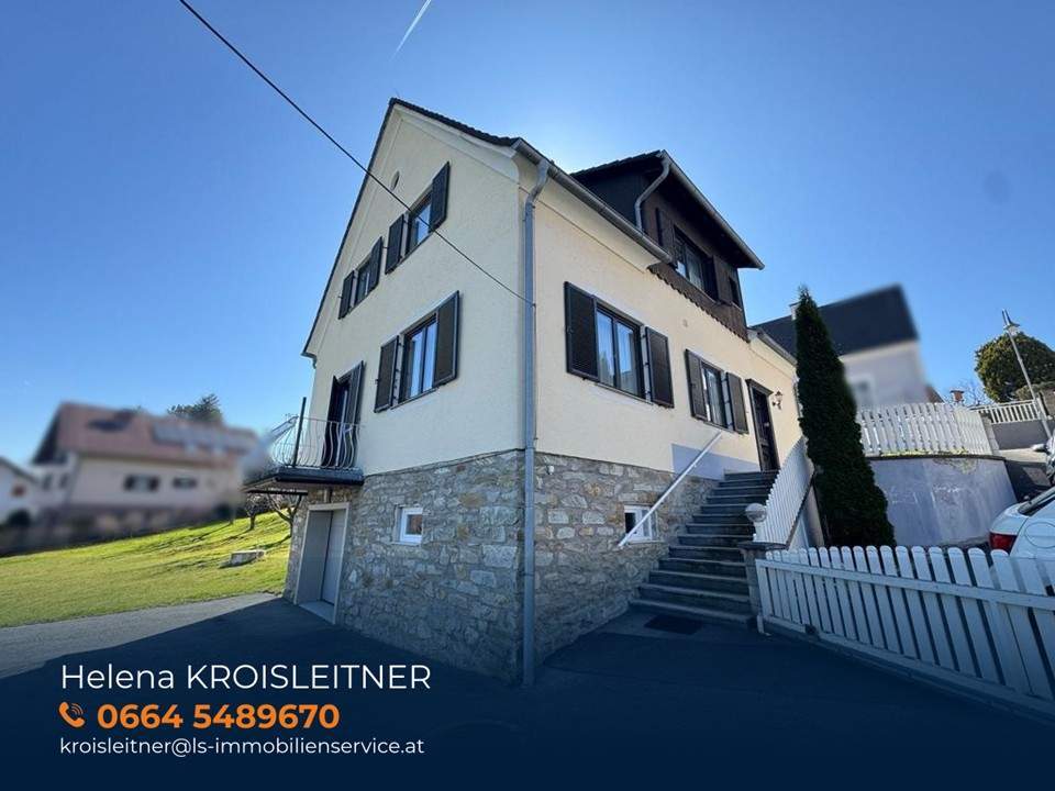 Einfamilienhaus mit Carport und zusätzlichem Baugrund direkt daneben – in Rohrbach a.d. Lafnitz