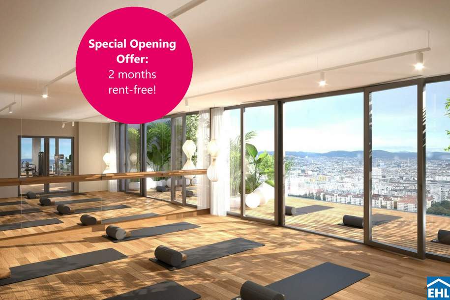 Special Opening Offer: 2 months rent-free!, Wohnung-miete, 2.417,60,€, 1200 Wien 20., Brigittenau