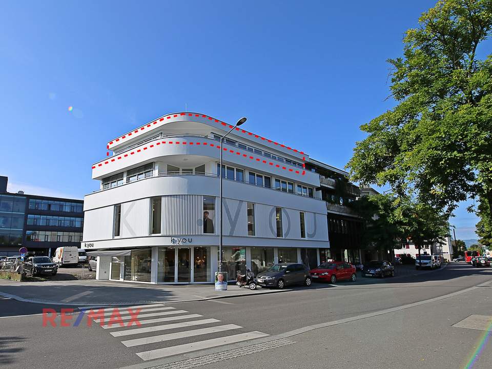 4-Zimmer-Penthousewohnung mitten in Dornbirner zu mieten