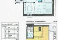ERSTBEZUG, Salesianergasse, klimatisiertes 91 m2 Dachgeschoss mit 33 m2 Terrasse, Wohnküche, 2 Zimmer, Botschaftsviertel