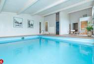 Bungalow mit traumhafter Grünoase, Werkstatt und Wellnessbereich - Wohnen, Entspannen und Genießen in bester Grünruhelage!
