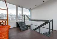 Einzigartiges Penthouse-Loft und 230m² Dachterrassen-Oase Nähe UNO-City inklusive 50m² Ausbaureserve