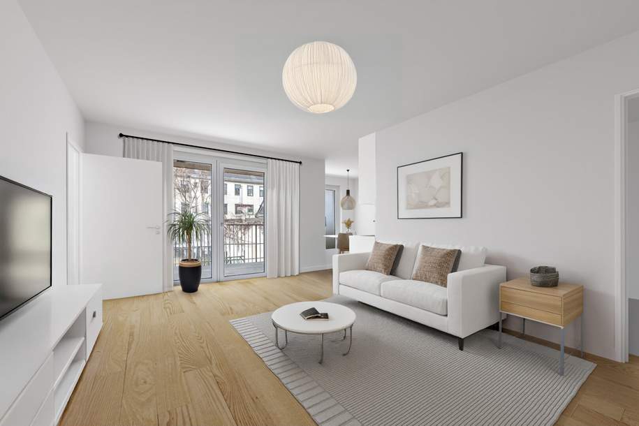 WUNDERBARE ETAGENWOHNUNG MIT GEMÜTLICHEM BALKON, Wohnung-kauf, 355.000,€, 1170 Wien 17., Hernals