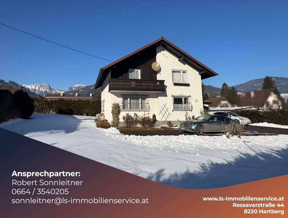 Wohnhaus mit Charakter und vielseitigen Möglichkeiten - Bergblick inklusive!