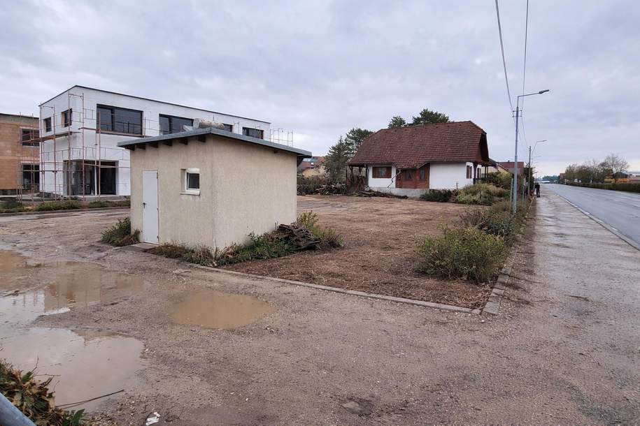 9 Autominuten bis Wien: Aufgeschlossenes Baugrundstück inklusive Baubewilligung, Grund und Boden-kauf, 189.000,€, 2231 Gänserndorf