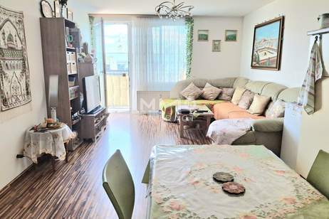 Helle 3-Zimmer-Wohnung mit wunderschönem Blick und Loggia, Wohnung-kauf, 320.000,€, 1220 Wien 22., Donaustadt