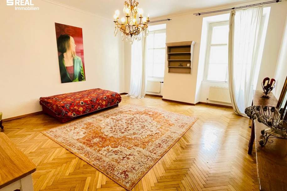 Charmante 4-Zimmer-Altbauwohnung in Toplage Nähe Stephansplatz, Wohnung-kauf, 1.450.000,€, 1010 Wien 1., Innere Stadt