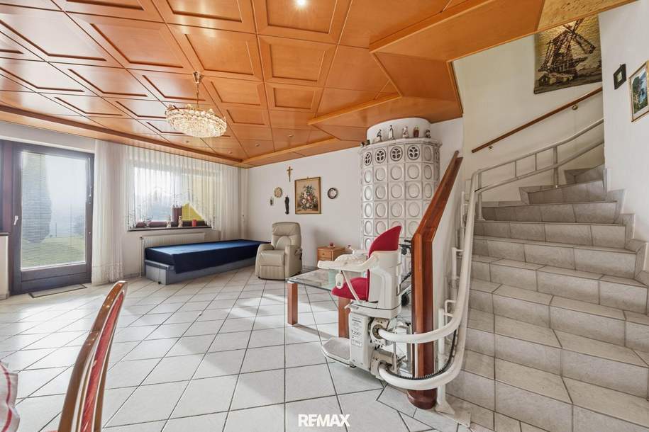 GUT ERHALTENES HAUS MIT GARTEN UND GARAGE in Alberndorf im Pulkautal!, Haus-kauf, 229.000,€, 2054 Hollabrunn