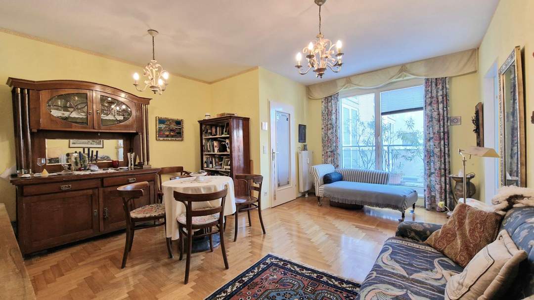 2-Zimmer-Terrassenwohnung / ruhige Lage im Innenhof!