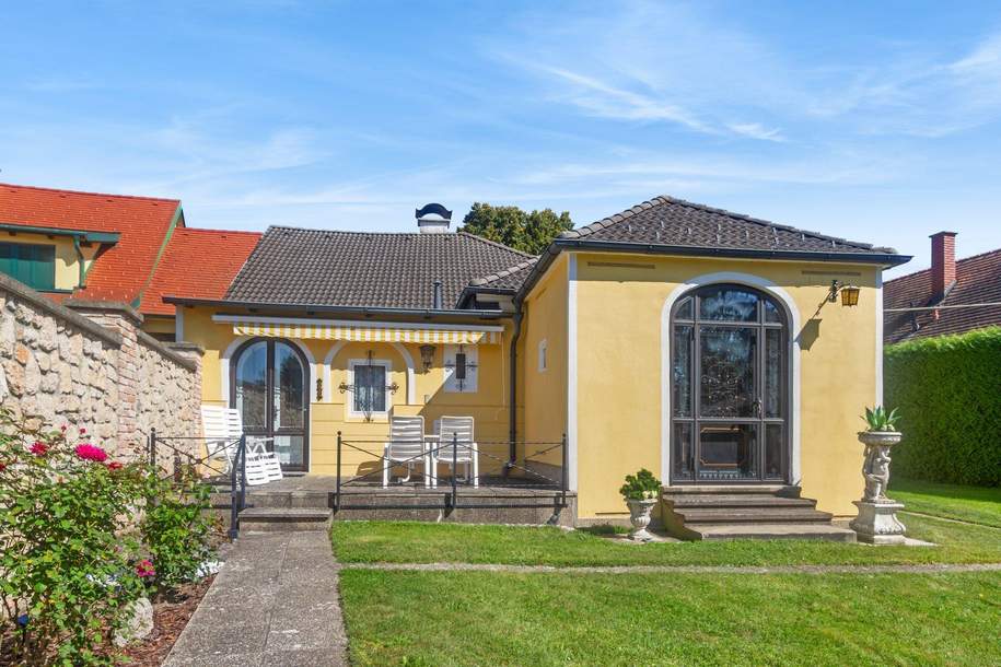 Bieterverfahren! Uneinsehbare Grünoase mitten im Zentrum von Katzelsdorf! Pferdehaltung erlaubt!, Haus-kauf, 490.000,€, 2801 Wiener Neustadt(Land)