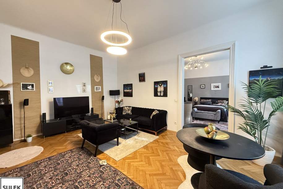 Charmante 2,5 Zimmer Altbauwohnung direkt an der Mariahilferstraße: ab JUNI verfügbar!, Wohnung-miete, 1.509,32,€, 1070 Wien 7., Neubau