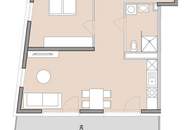 Helle 2-Zimmer-Wohnung in Graz-Gösting mit großem Balkon