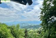 EINMALIGE GELEGENHEIT | WÖRTHERSEE- UND KARAWANKENBLICK | GARTENPARADIES | GARAGE | SONNIGE HANGLAGE