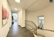 Bis Feb. 2028 befristet vermietete klimatisierte Dachgeschoss Maisonette mit 2 Terrassen und Kamin nahe Uno City!