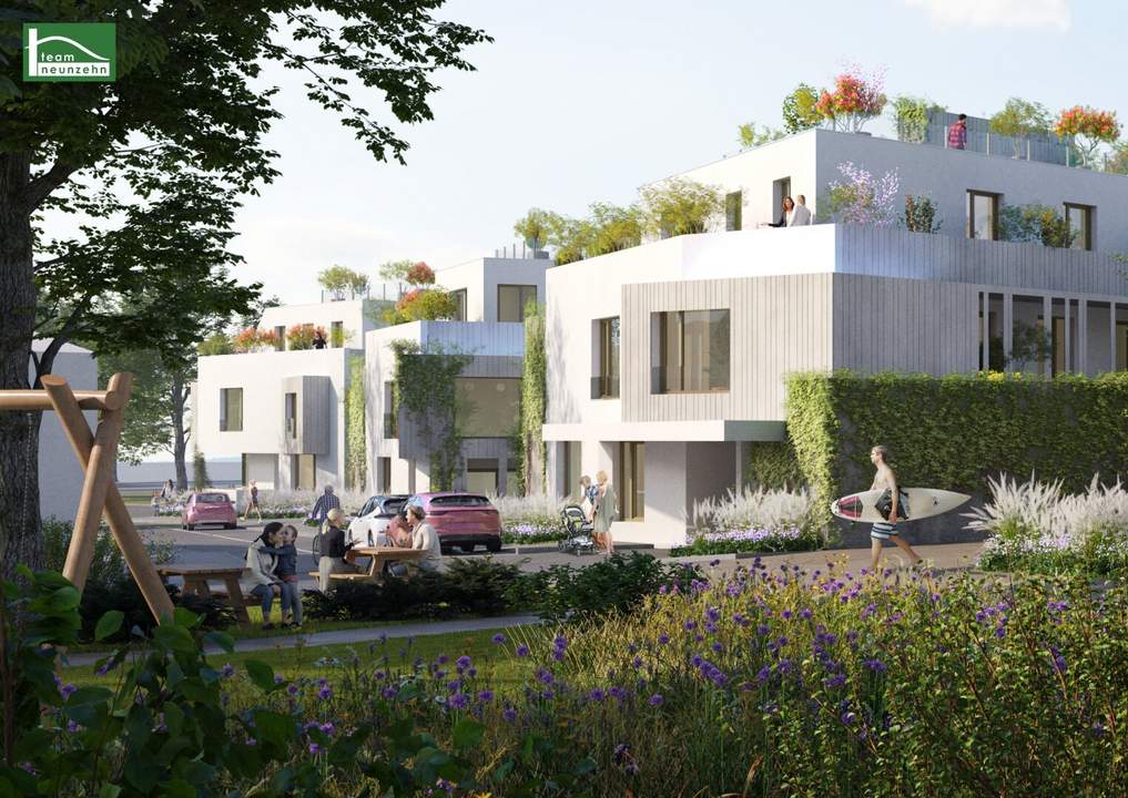 35 von 66 Whng. bereits verkauft. WOHNEN bei der SEE-PROMENADE mit Garten im EG. - WOHNTRAUM