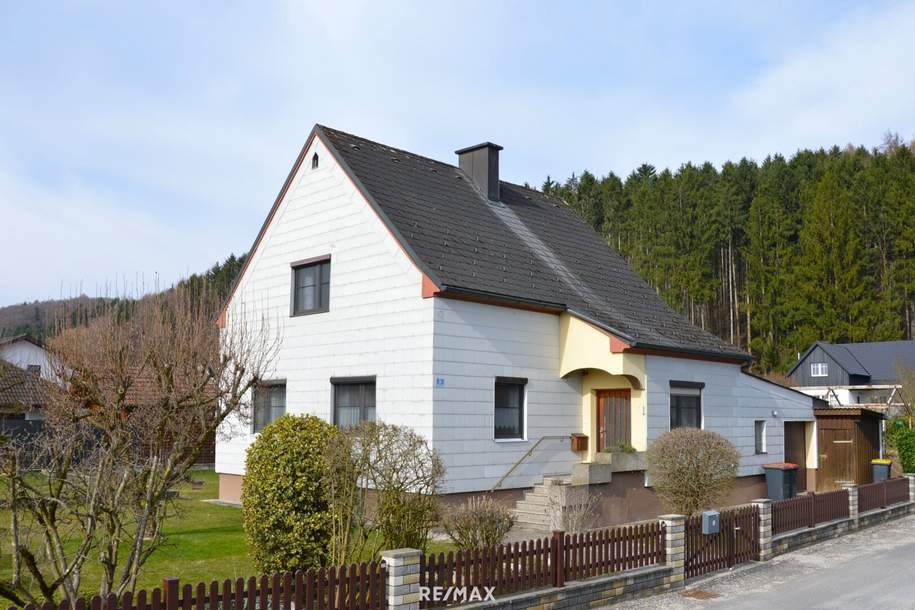 Haus mit Anbau und Garten, Haus-kauf, 189.000,€, 3372 Melk