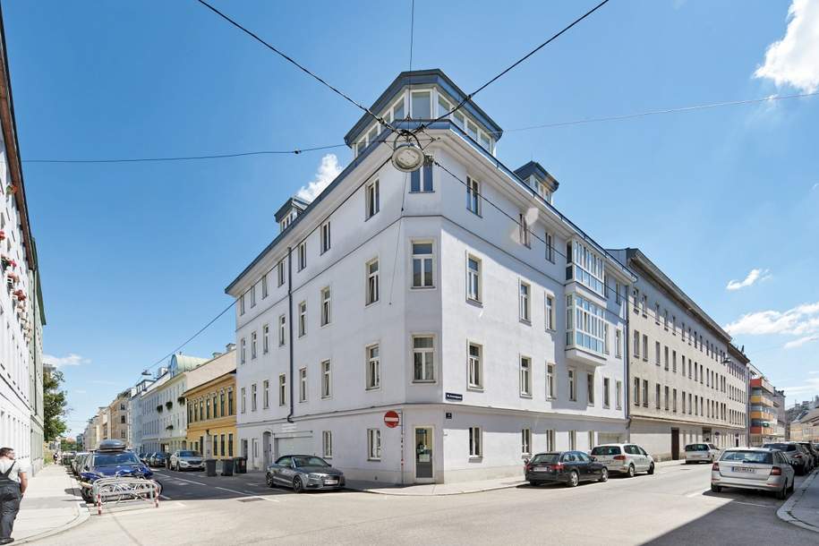 Preiswerte, vermietete Altbau-Wohnung in der Antonigasse, Wohnung-kauf, 152.000,€, 1180 Wien 18., Währing