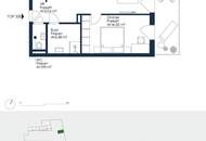 Modern & zentral - Stilvolle 2-Zimmer-Wohnung mit gemütlicher Außenfläche!