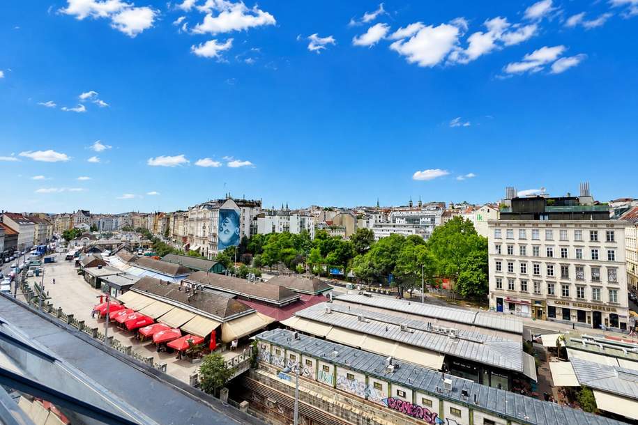 ÜBER DEN DÄCHERN DES NASCHMARKTES ! PENTHOUSE FOR SALE !, Wohnung-kauf, 1.499.000,€, 1040 Wien 4., Wieden