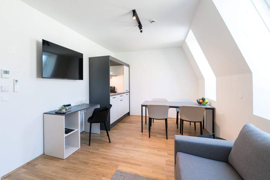 Kompakte 2-Zimmer DG-Wohnung, Wohnung-kauf, 322.000,€, 1020 Wien 2., Leopoldstadt