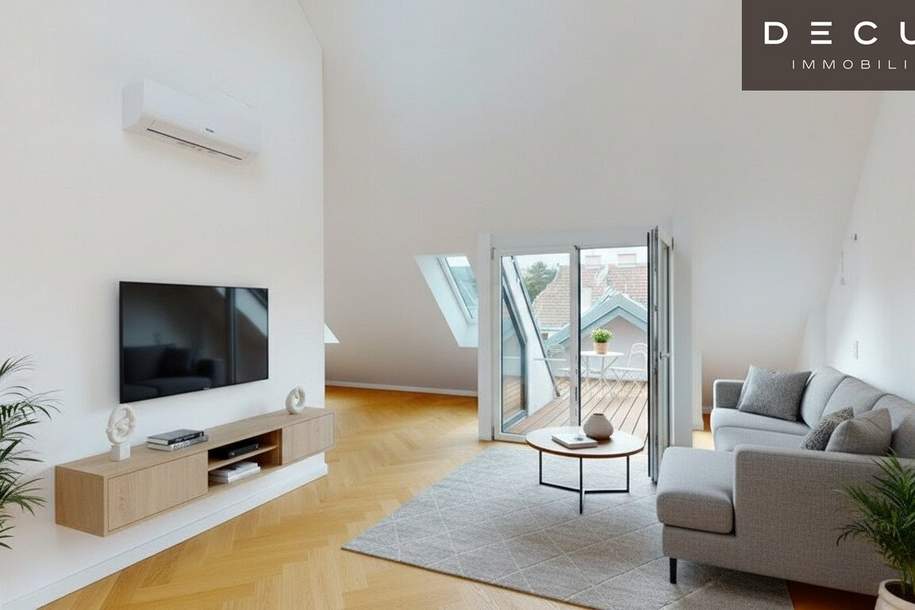 PROVISIONSFREI BIS 28.02.26 | ERSTBEZUG NACH SANIERUNG | MAISONETTE | KLIMATISIERT | WÄRMEPUMPE |, Wohnung-kauf, 1.490.000,€, 1130 Wien 13., Hietzing