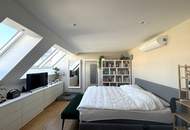 Stilvolle DG-Wohnung mit Balkon, Dachterrasse! Klimatisiert!