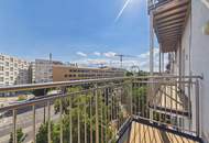 Exklusive 3-Zimmer-Wohnung mit Balkon &amp; Blick auf das Wiener Riesenrad – Direkt an der U2 Messe-Prater optional Garagenplatz