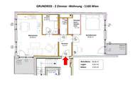 FAST WIE EIN ERSTBEZUG - Ost-West-Ausrichtung - Loggia und Balkon