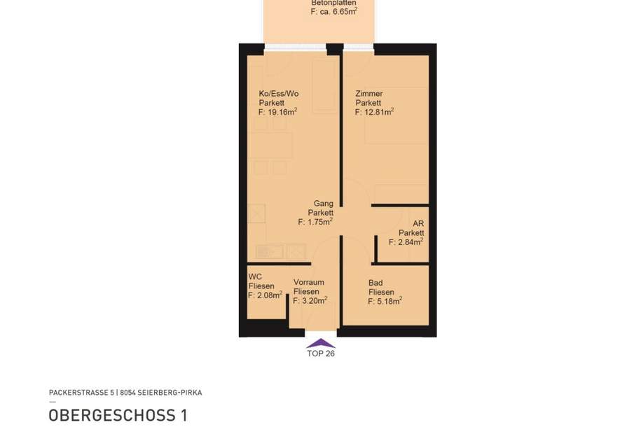 PST5M, Wohnung-miete, 698,09,€, 8054 Graz-Umgebung