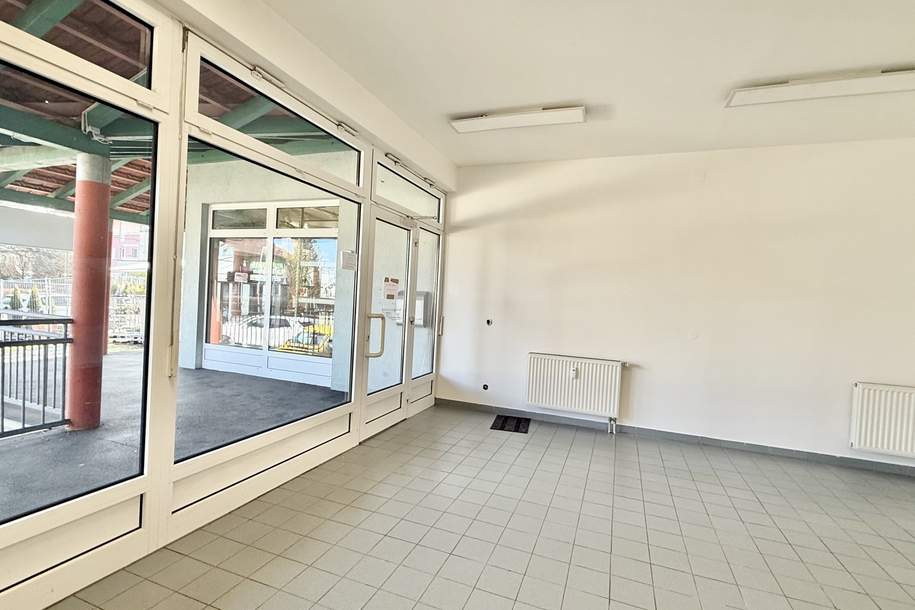 Klagenfurt - Viktring: Geschäftsfläche mit 2 PKW Stellplätzen, Gewerbeobjekt-miete, 962,00,€, 9020 Klagenfurt(Stadt)