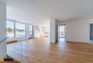 Atemberaubender Panoramablick – luxuriöse 3,5-Zimmer-Dachgeschosswohnung mit 96 m² Dachterrasse
