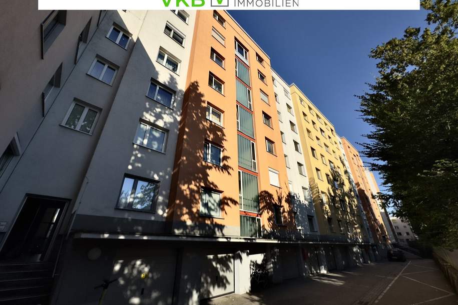 WELS | NEUSTADT: Top-renovierte 2-Zimmer-Wohnung mit Weitblick über die Dächer von Wels!, Wohnung-kauf, 150.000,€, 4600 Wels(Stadt)