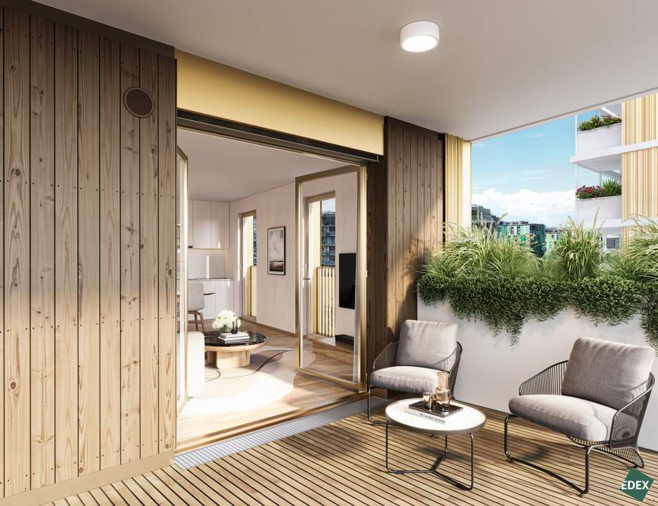 VILLAGE IM DRITTEN | Traumhafte 3-Zimmer Erstbezugswohnung mit Balkon/Loggia