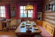 Ihr Stückchen heile Welt – charmantes Blockhaus mit viel Platz im Grünen