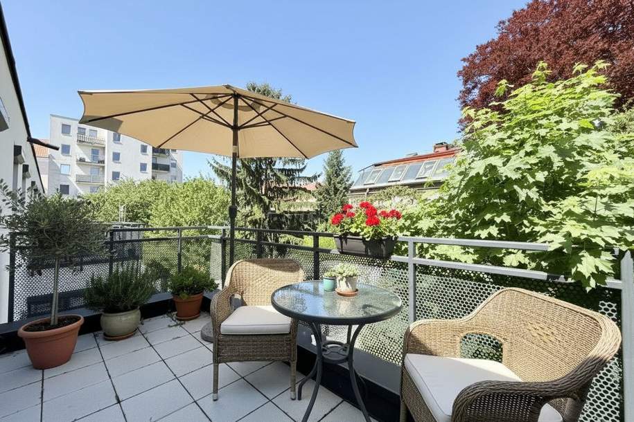 Neuwertige 2-Zi-Wohnung mit Terrasse in 1210 Wien zur Miete! Anmietung MÖBLIERT oder UNMÖBLIERT möglich!, Wohnung-miete, 960,00,€, 1210 Wien 22., Donaustadt