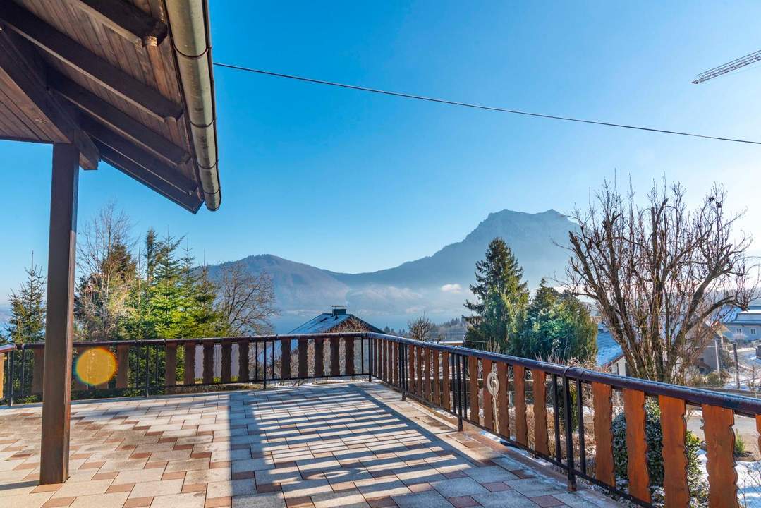 Ein- oder Zweifamilienhaus in Bestlage „Am Huemerhof“ mit traumhaftem Traunseeblick