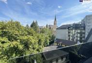 SUPER LAGE! PENTHOUSE-BÜRO - Helle Büro- oder Ordinationsflächen inkl. Klimaanlage, Glasfaseranschluss + 3 BALKONE! Tiefgaragenplätze vorhanden!! TOP-SICHTBARKEIT!