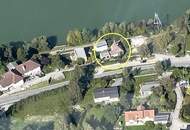 Exklusives Baugrundstück an der Donau mit fertigem Einfamilienhaus-Projekt