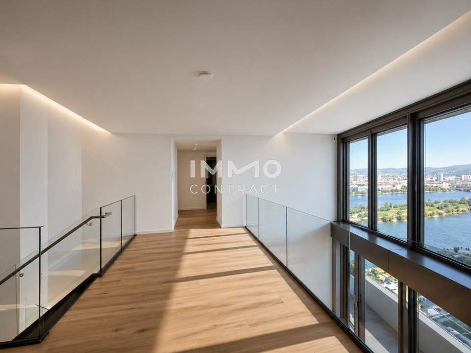 Exklusives Wohnen auf 2 Etagen im höchsten Wohnturm Österreichs