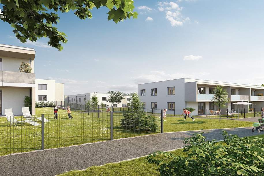 Neues Zuhause für's Leben - 107 frei finanzierte Wohneinheiten mit Außenflächen und Garagenplätzen - PROVISIONSFREI!, Wohnung-miete, 811,39,€, 2700 Wiener Neustadt(Stadt)