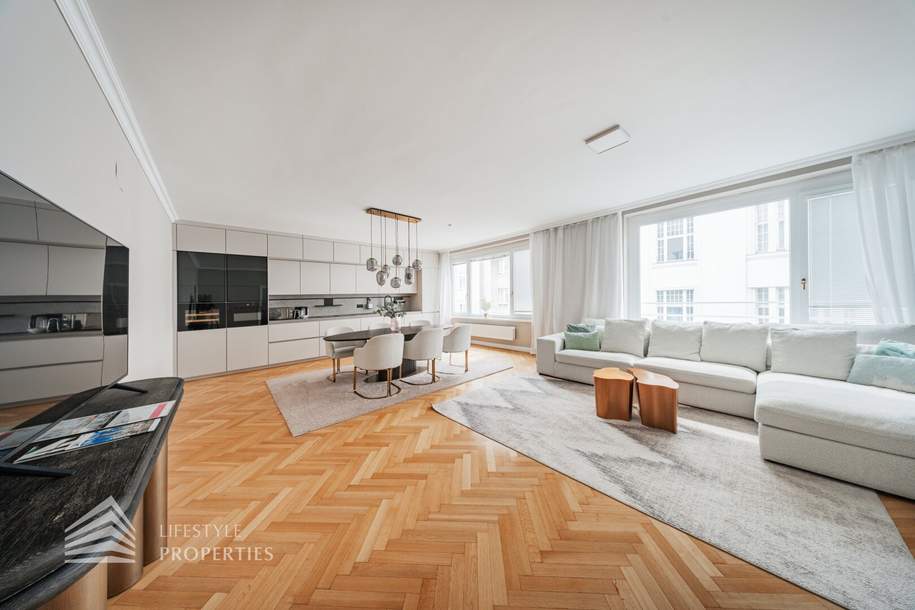 Traumhafte 5-Zimmerwohnung, Nähe Schloss Belvedere, Wohnung-kauf, 1.389.000,€, 1040 Wien 4., Wieden
