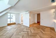 Elevate 1090 – Erstbezug: Luxus Dachgeschoss - Wohnung (klimatisiert) mit Terrasse nahe U6 Alser Straße, AKH!