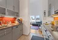 Über den Dächern des 7. Bezirks. Exklusive Dachgeschoßwohnung mit Terrasse in der Burggasse!