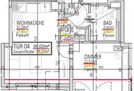Muhr 58 | smarte 2-Zimmerwohnung mit Top Anbindung | Erstbezug